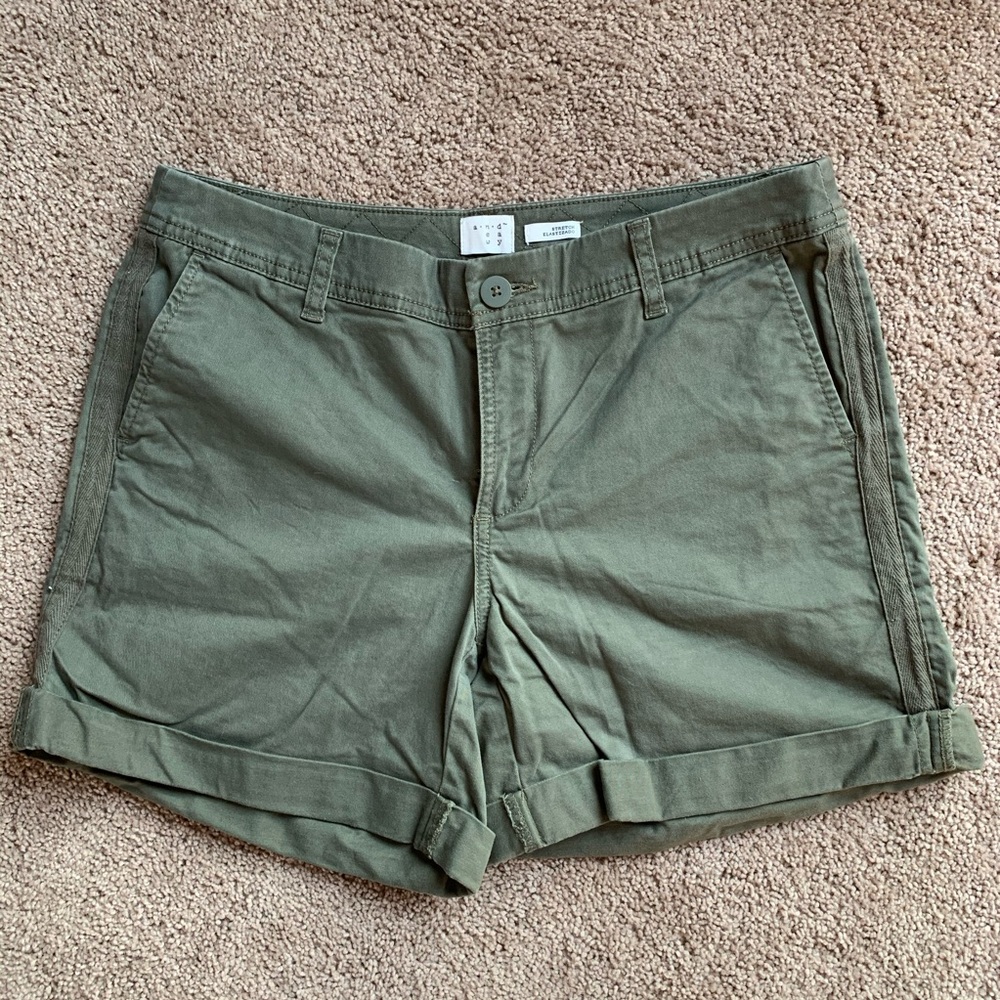 Olive Green Shorts